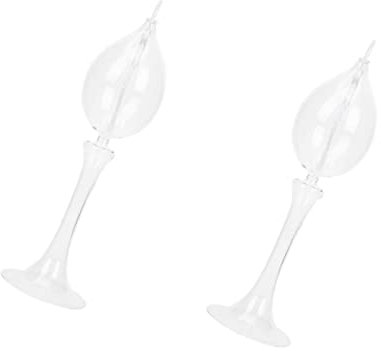 GRIRIW Vielseitiger Kerzenständer Aus Glas Esstisch- Eleganter Party-kerzenhalter Für Zuhause