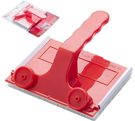 Wall Edge Painter - Edge Paint Trimmer with Rollers,Household Bristle Paint Brushes for Wall Corners for Window, Moldings, SCeilings, Baseboards, kirting Boards