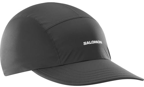 Casquette Salomon Bonatti Pro 5P, Chapeau de Course Compressible imperméable et Respirant, Protection complète Contre la Pluie, Confort léger