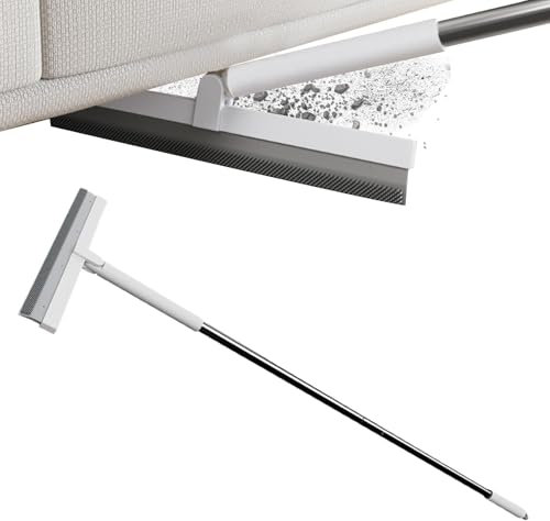 Magic Escoba para alfombra, rascador de suelo, rasqueta mágica para ducha con escoba giratoria de 180 grados, para baño, cocina