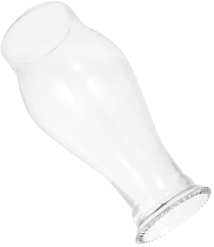 Glaslampenschirm für Petroleumlampe, Transparentes Ersatzglas, 4-polig | 7, 5-zoll Öffnung, Glas, Einfach zu Ersetzen, Schlichtes Design, Passend für Kerosinlampen