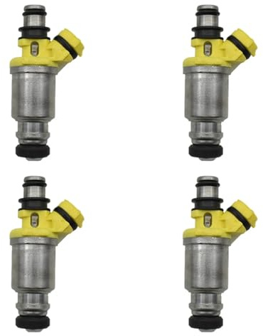 4 Pezzi Ugello Iniezione Carburante 23209-74040 23250-74040 2320974040 2325074040 Per Toyota Per Celica MR2 2.2L 1990 1991 1992 Carburanti Carburante Iniettore
