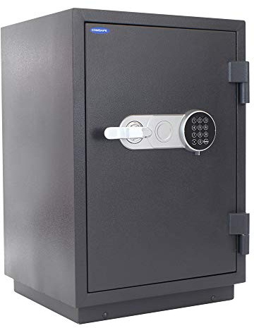 Rottner cassaforte a mobile Sydney 65 EL, con Protezione antincendio: LFS 60P, serratura elettronica, cassetto interno e ripiano regolabile, volume 55 l, di colore grigio antracite.