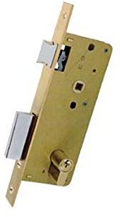 Ezcurra M38870 - Cerradura embutir hierro latonado 4000-50