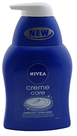 NIVEA Creme Care Cremeseife im 1er Pack (1 x 250 ml), Handseife mit Duft und Inhaltsstoffen der NIVEA CREME, milde Seife mit sanftem Schaum