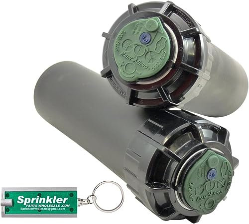 Rain Bird 5004plpc Plus Rotor precargado con # 3 boquilla 5000 Serie parte círculo a Full Circle 40 ° a 360 ° ajustable 4 pop-up incluye instrucciones Rainbird 5004