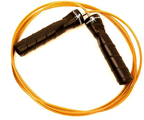 hoopomania® Speed Rope II Springseil für Profisportler, Profiboxer, Crossfit und Boxtraining inkl. Tragetasche