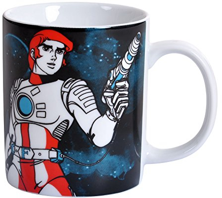 Star Trek Logoshirt® Captain Future Tasse en porcelaine, tasse à café, 300 ml, passe au lave-vaisselle et au micro-ondes, dans un emballage cadeau coloré