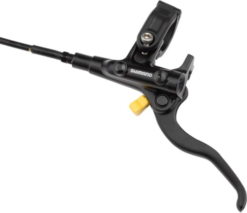 SHIMANO Deore BL-M4100/BR-MT410 Disc Brake and Lever - Front, Hydraulic, Resin Pads, Gray