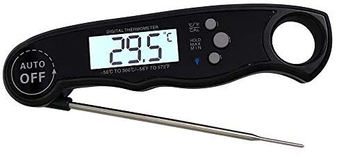 Amasawa Thermomètre de Cuisson Numérique,Thermomètre à Viande,Thermomètres de Cuisson des Aliments,Thermomètre à Viande à Lecture instantanée,pour Cuisine, Grill, Barbecue, Bonbons, Sucre, Lait