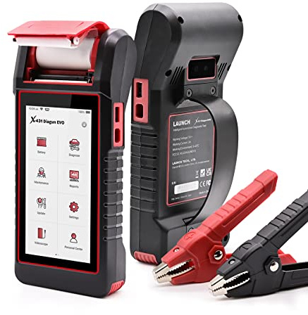 X-431 OBD2 Diagnosegerät für alle Fahrzeuge (OE-Level) für alle Systeme, mit ECU-Codierung, Batterie-Tester, Aktivtest, 16 Reset-Funktionen, Videoscope-Funktion optional, Unterstützt CAN FD & DoIP