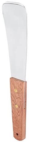 Ice Ice, 26X7X3 Stainless Steel Ice Cream Scoop with Wooden Handle Dessert Spade Butter Cutter Kitchen Utensils