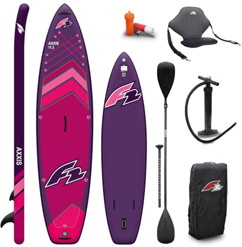 F2 Stand up Paddle Board AXXIS Damen Ltd. Edition Set SUP 10,2 Lila 2024/2025