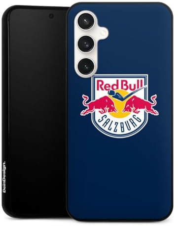 DeinDesign Silikon Hülle kompatibel mit Samsung Galaxy S23 FE Case schwarz Handyhülle EC Red Bull Salzburg Offizielles Lizenzprodukt Eishockey