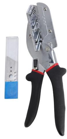 Miter Shears SK5 Steel, Adjustable Angle Trim Cutter with 10 Extra Cutter for Wood Crafting, Lightweight and