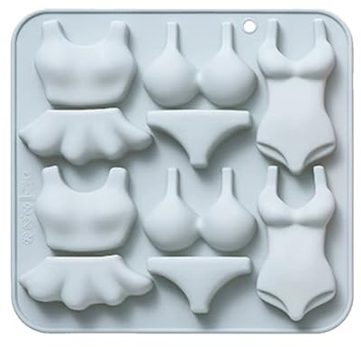 1 Pcs Prank Silicone Ice Cube Tray Soap Cake Mold for Birthday Single Bachelorette Party Favor Supply Baking Pan Handmade DIY Mousse Chocolate Fondant Mould Tool Novelty Cake Pan Decoration Set H3