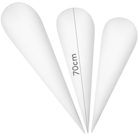 Namalu 85 cm 70 cm 50 cm Schultüten Kissen Zuckertüte Innenkissen Kissenfüllung für Schultüte mit Reißverschluss Große Tüten Kisseneinlagge Statt Papprohling für Einschulung Stoffschultüte Als Kissen