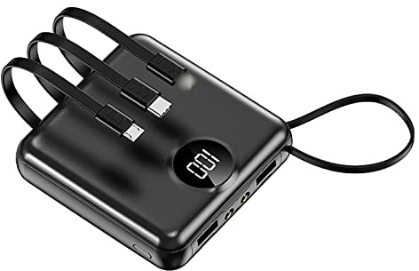 Banca di Potere, Ricarica Rapida PowerBank Mini Batteria Esterna 20000mAh PowerBank con caricatore Batteria Esterna Display LED PowerBank per Smart