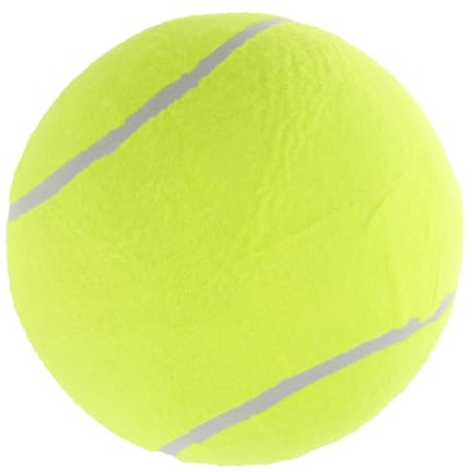 SHINEOFI Giant Tennis Ball Dog Chew Large Pet Chewing Ball for Interactive Play Dental Care Fun