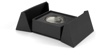 Leuchtturm Porta Porte-monnaie pour capsule ronde 33 mm Noir