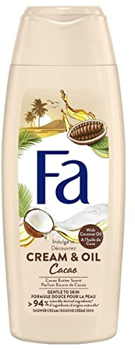 Fa Gel Douche Corps, Huile de Coco et Parfum Beurre de Cacao, 250ml