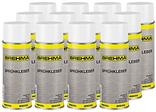 24x BREHMA Sprühkleber extra Stark Kontaktkleber mit Griff
