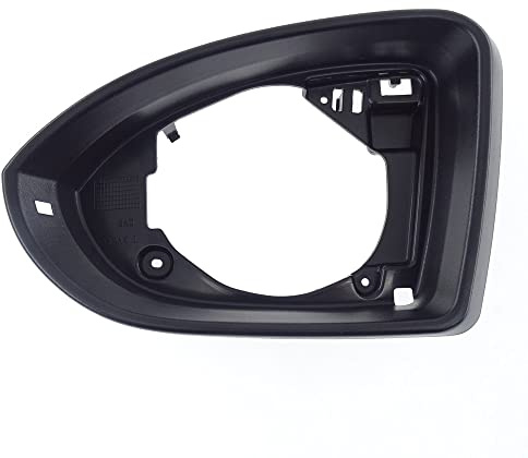 MASO 1 Stück linker/rechter Rückspiegelgehäuserahmen passend für Vo-lksw-agen (Golf MK7) Golf 7/7.5/GTI/GTD/R-line 2013-2020, 5G0857602A, 5G0857601A
