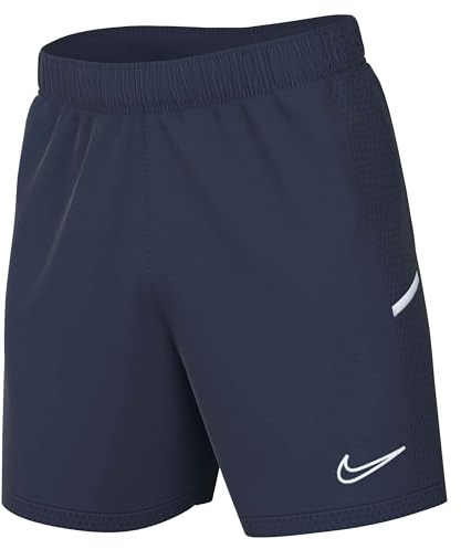 NIKE Homme Academy 25 De Foot en Maille Dri-fit pour Shorts, Midnight Navy/Midnight Navy/White, M EU