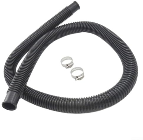 Oberirdischer Poolfilter-Vakuumschlauch, 3,5 cm Durchmesser, 90 cm lang, zum Anschluss von Skimmer an Pumpe