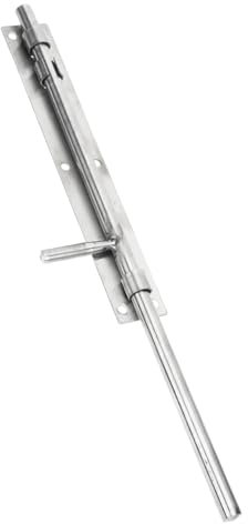 HOMOCONO Loquet Porte Inoxydable Verrou Coulissant Robuste Pour Portail Bois Serrure De Porte Extérieure Anti-corrosion Facile à Installer