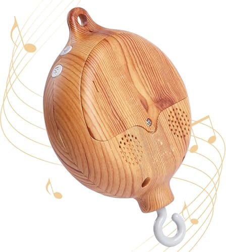 Baby Mobile Spieluhr, Baby Crib Mobile Musical Box, Spieluhr mit drehbarem Haken - Krippe Mobile Motor Batteriebetriebene Spiele 35 Tunes Krippe Spielzeug Zubehör