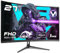 VIBOX 27 Pouces, 165Hz Incurvé Écran Gamer - FHD 1080p Résolution, 1ms, Adaptive Sync, Dalle VA, HDMI & DisplayPort
