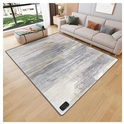 RONGSHEN Moquette Tappetini Moderni riscaldati per Pavimenti per la casa Intelligente Mobile Riscaldamento Elettrico tappetini Adatti agli uffici Soggiorno e camere da Letto tapeto