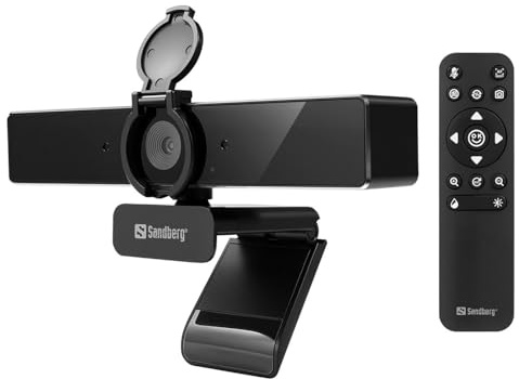 Sandberg 134-45 webcam 8 MP 3840 x 2160 Pixel USB Nero