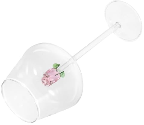 UKCOCO Copa De Cristal De Estilo Europeo Para Cáliz De Vino De Cristal Flauta Para Brindar Celebraciones o Disfrutar Casa