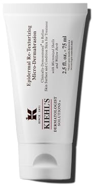 Kiehl's Epidermal Re-Texturizing Micro-Dermabrasion Facial Scrub, Exfoliating Treatment to Maximize Skincare Absorption, Refines & Conditions Skin, Paraben-free, Fragrance-free - 2.5 fl oz