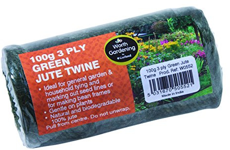 100 G 3 capas verde yute cordel