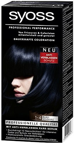 Syoss Professional Performance 1-4 BLUE BLACK Hair Color 115 ml