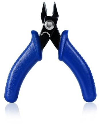 SPEEDWOX Flush Schneiden Drahtschneider Kleine Flush Cutter Zange diagonal Seitenschneider Zange Mini elektronische Schere Micro neigen interne Feder Präzision feine Zange Schmuckherstellung Werkzeug