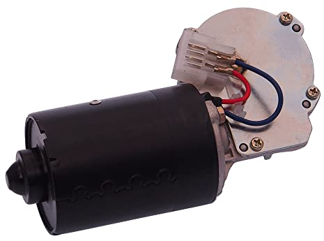 BESTPRICE Scheibenwischermotor 12v vorne, Wischermotor Frontscheibe