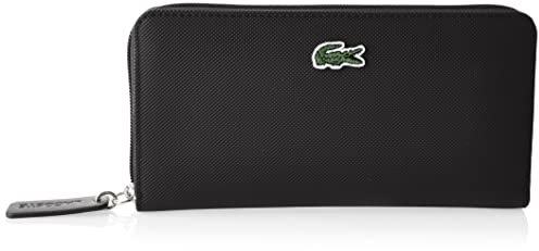Lacoste Damen NF2900PO Brieftasche, Noir, Einheitsgröße