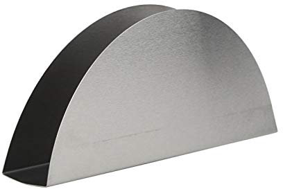 Servilleteros para mesas, organizador de servilletas de acero inoxidable en forma de abanico, dispensador de soporte de tejido independiente para restaurante, hotel(UN)