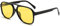 Long Keeper Gafas de Sol Polarizadas Mujer Hombre - Gafas Amarillas Vision Nocturna Conducir Anti Deslumbramiento, Gafas de Sol Unisex Polarizadas Piloto