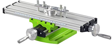RH-HPC Mini Drill Bench Vise Mini Precision Milling Machine Worktable Multifunction Drill Vise Fixture Working Table Cross Slide Table Positioning Tool