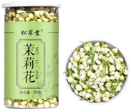 Natural Herbal Tea Healthy Tea - 1.76oz Premium Jasmine Tea 50g Jasmine Flower Dried White Jasmine Buds