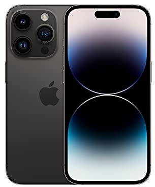 Apple iPhone 14 Pro, 256GB, Space Black for TracFone (Renewed)