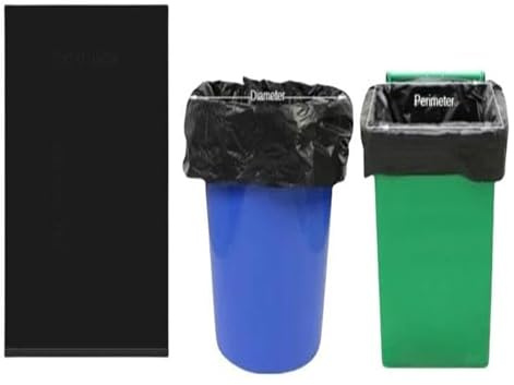 Sac à ordures50 pièces/1 rouleau de grands sacs à ordures 50L/100L propriété d'hôtel Super grand sac en plastique épaississement sacs à ordures-70X80Cm