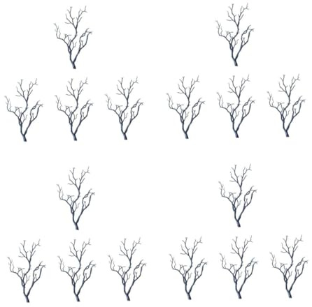 Alipis 12 Pièces Branches Artificielles Plastique Fausses Branches Décoratives Similaires Aux Naturelles pour Vase Mariage et Décoration Intérieure
