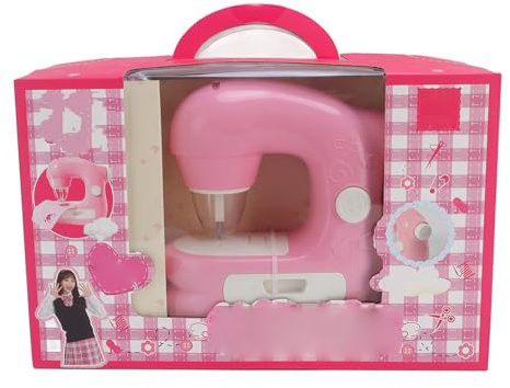 Xiuganpo Children Sewing Machine Toy, DIY Craft Kit for Kids with Educational Creativity, Complete Set with Fabric Tools, Easy to Use Design for Beginners, Compact Portable