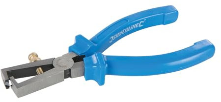 Silverline Wire Stripping Pliers 160mm (282479), Grey